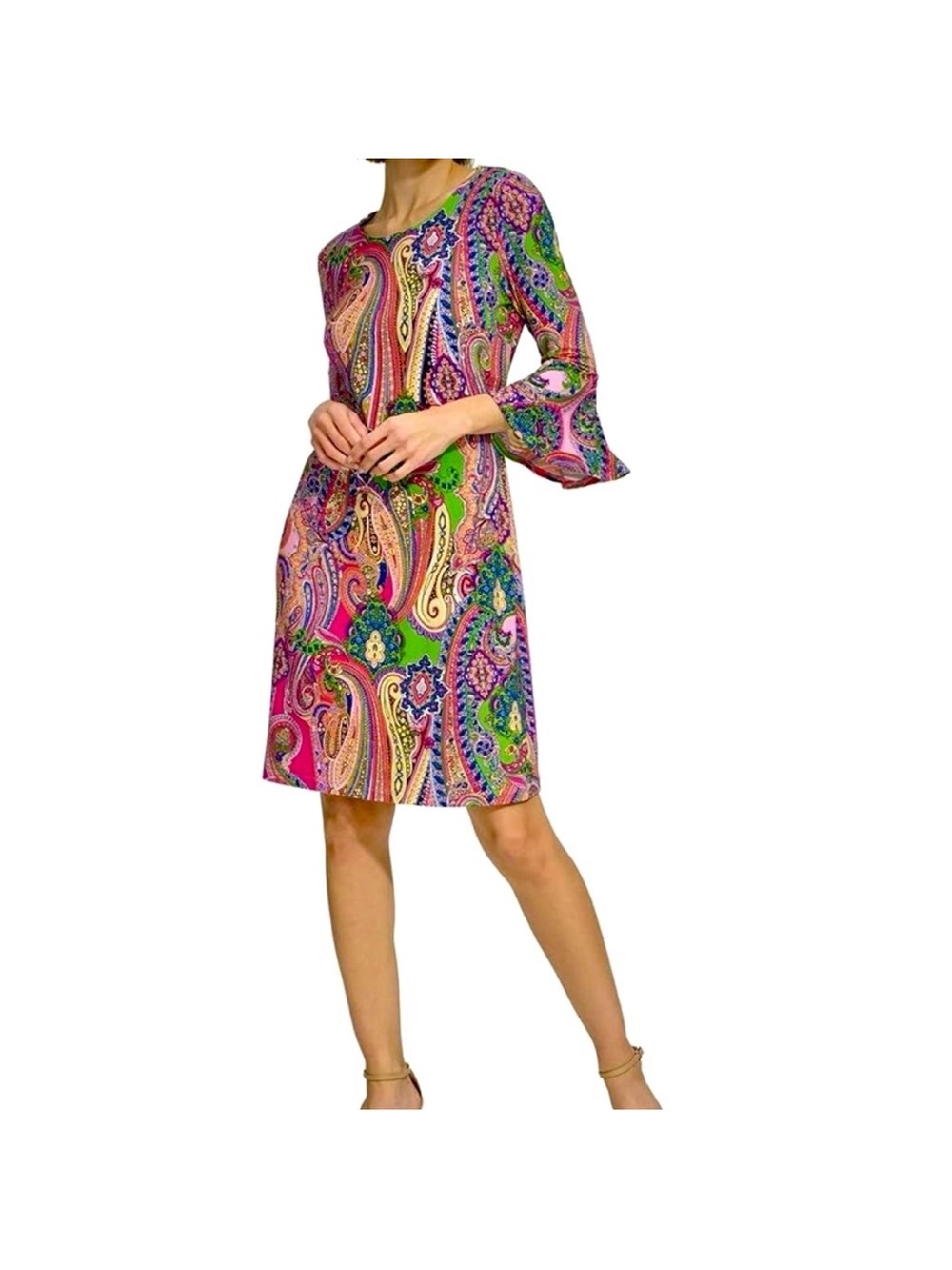 Tommy Hilfiger paisley dress. Size 14. B36